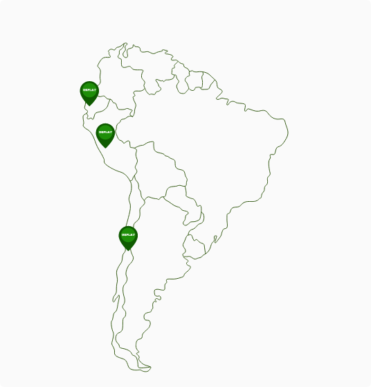 Mapa de USPLAT